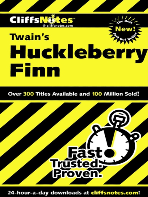 Title details for CliffsNotes on Twain's The Adventures of Huckleberry Finn by Robert Bruce - Wait list